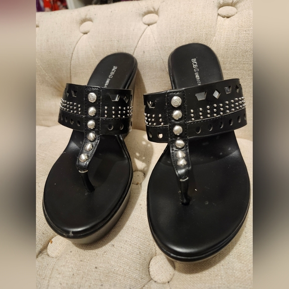 BCBGeneration wedge sandle - Picture 2 of 4